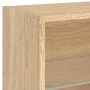 TV-Wandmöbel mit LED, 8-teilig, Holzwerkstoff, Sonoma-Eiche von , TV-Möbel - Ref: Foro24-3216670, Preis: 210,67 €, Rabatt: %