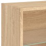 TV-Wandmöbel mit LED, 8-teilig, Holzwerkstoff, Sonoma-Eiche von , TV-Möbel - Ref: Foro24-3216670, Preis: 214,39 €, Rabatt: %