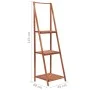 Soporte para plantas de madera de cedro 45x40x145 cm de vidaXL, Soportes para macetas - Ref: Foro24-246437, Precio: 50,03 €, ...