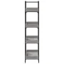 Librería de 4 estantes madera gris Sonoma 100x33x145,5 cm de , Librerías y estanterías - Ref: Foro24-837695, Precio: 84,75 €,...
