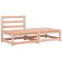 Garden sofa without armrests with cushions and footrest by , Modular outdoor sofas - Ref: Foro24-838131, Price: 129,48 €, Dis...