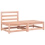 Gartensofa ohne Armlehnen mit Kissen und Fußstütze von , Modulare Sofas für den Außenbereich - Ref: Foro24-838131, Preis: 130...