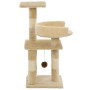 Cat scratcher with 65 cm beige sisal posts by vidaXL, Cat furniture - Ref: Foro24-170609, Price: 38,77 €, Discount: %