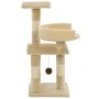 Katzenkratzbaum mit Sisalpfosten 65 cm beige von vidaXL, Katzenmöbel - Ref: Foro24-170609, Preis: 38,77 €, Rabatt: %