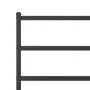 Bed frame with headboard and black metal footboard 140x200cm by , Beds and slatted bases - Ref: Foro24-355384, Price: 94,84 €...