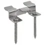 100 pcs platform clips and 200 stainless steel screws by vidaXL, Floors and carpets - Ref: Foro24-45063, Price: 35,21 €, Disc...
