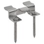 Clips de plataforma 100 uds y 200 tornillos de acero Inoxidable de vidaXL, Suelos y moquetas - Ref: Foro24-45063, Precio: 35,...