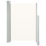 Ausziehbare Seitenmarkise für Terrasse 100x300 cm creme von vidaXL, Sonnenschirme - Ref: Foro24-45185, Preis: 68,33 €, Rabatt: %