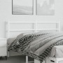 White metal headboard 160 cm by , Headboards and footboards - Ref: Foro24-355449, Price: 28,31 €, Discount: %