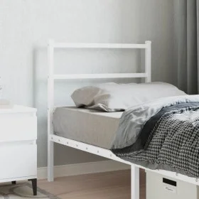 White metal headboard 75 cm by , Headboards and footboards - Ref: Foro24-355440, Price: 19,42 €, Discount: %