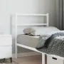 White metal headboard 75 cm by , Headboards and footboards - Ref: Foro24-355440, Price: 19,42 €, Discount: %