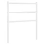 White metal headboard 75 cm by , Headboards and footboards - Ref: Foro24-355440, Price: 19,42 €, Discount: %