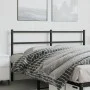 Black metal headboard 160 cm by , Headboards and footboards - Ref: Foro24-355400, Price: 29,98 €, Discount: %
