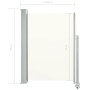 Ausziehbare Seitenmarkise für Terrasse 100x300 cm creme von vidaXL, Sonnenschirme - Ref: Foro24-45185, Preis: 68,33 €, Rabatt: %