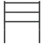 Cabecero de metal negro 80 cm de , Cabeceros y pies de cama - Ref: Foro24-355392, Precio: 19,43 €, Descuento: %