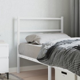 Kopfteil aus weißem Metall, 90 cm von , Kopf- und Fußteile - Ref: Foro24-355442, Preis: 21,76 €, Rabatt: %