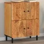 Solid acacia wood auxiliary cabinet 60x33x75 cm by , Sideboards - Ref: Foro24-356881, Price: 140,95 €, Discount: %
