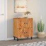 Armario auxiliar madera maciza de acacia 60x33x75 cm de , Aparadores - Ref: Foro24-356881, Precio: 143,08 €, Descuento: %