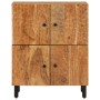 Armario auxiliar madera maciza de acacia 60x33x75 cm de , Aparadores - Ref: Foro24-356881, Precio: 143,08 €, Descuento: %