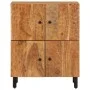 Solid acacia wood auxiliary cabinet 60x33x75 cm by , Sideboards - Ref: Foro24-356881, Price: 140,95 €, Discount: %