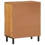 Solid acacia wood auxiliary cabinet 60x33x75 cm by , Sideboards - Ref: Foro24-356881, Price: 140,95 €, Discount: %