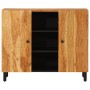 Armario auxiliar madera maciza de acacia 90x33x75 cm de , Aparadores - Ref: Foro24-356883, Precio: 137,88 €, Descuento: %