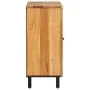 Beistellschrank aus massivem Akazienholz, 90 x 33 x 75 cm von , Sideboards - Ref: Foro24-356883, Preis: 106,14 €, Rabatt: %