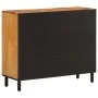 Beistellschrank aus massivem Akazienholz, 90 x 33 x 75 cm von , Sideboards - Ref: Foro24-356883, Preis: 106,14 €, Rabatt: %