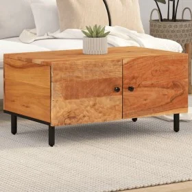 Couchtisch aus massivem Akazienholz 80x50x40 cm von , Couchtisch - Ref: Foro24-356860, Preis: 80,60 €, Rabatt: %