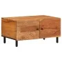 Solid acacia wood coffee table 80x50x40 cm by , Coffee table - Ref: Foro24-356860, Price: 80,60 €, Discount: %