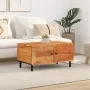 Solid acacia wood coffee table 80x50x40 cm by , Coffee table - Ref: Foro24-356860, Price: 80,60 €, Discount: %