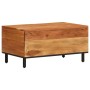 Mesa de centro madera maciza de acacia 80x50x40 cm de , Mesas de centro - Ref: Foro24-356860, Precio: 81,28 €, Descuento: %