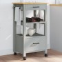 MONZA Küchenwagen aus massivem Kiefernholz 48x40x90 cm von , Küchen- und Speisewagen - Ref: Foro24-376083, Preis: 107,34 €, R...