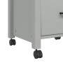 MONZA Küchenwagen aus massivem Kiefernholz 48x40x90 cm von , Küchen- und Speisewagen - Ref: Foro24-376083, Preis: 107,34 €, R...