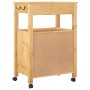 MONZA Küchenwagen aus massivem Kiefernholz 60x40x90 cm von , Küchen- und Speisewagen - Ref: Foro24-376097, Preis: 156,21 €, R...