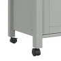 Carrito de cocina MONZA madera maciza de pino 84x40x90 cm de , Carros de cocina y comedor - Ref: Foro24-376110, Precio: 195,7...