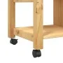 MONZA Küchenwagen aus massivem Kiefernholz 84x40x90 cm von , Küchen- und Speisewagen - Ref: Foro24-376112, Preis: 177,13 €, R...