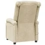 Cream fabric massage chair by , Electric massage chairs - Ref: Foro24-348446, Price: 227,14 €, Discount: %
