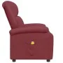 Sillón de masaje de cuero sintético rojo tinto de , Sillones de masaje eléctricos - Ref: Foro24-348465, Precio: 199,48 €, Des...