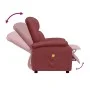 Sillón de masaje de cuero sintético rojo tinto de , Sillones de masaje eléctricos - Ref: Foro24-348465, Precio: 199,48 €, Des...
