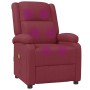 Red Faux Leather Massage Chair by , Electric massage chairs - Ref: Foro24-348465, Price: 201,63 €, Discount: %