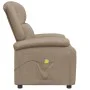 Cappuccino synthetic leather massage chair by , Electric massage chairs - Ref: Foro24-348467, Price: 224,53 €, Discount: %