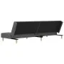 2-seater sofa bed with two pillows in light gray fabric by , Sofas - Ref: Foro24-375792, Price: 252,43 €, Discount: %