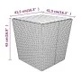 Gartentisch und Stühle, 5 Stück, synthetisches Rattan, schwarzes Akazienholz von , Gartensets - Ref: Foro24-3058376, Preis: 2...