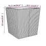 Gartentischstühle 5 Stück synthetisches Rattan, graues gehärtetes Glas von , Gartensets - Ref: Foro24-3058369, Preis: 191,28 ...