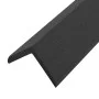 5 units of black WPC angular moldings 170 cm by vidaXL, Floors and carpets - Ref: Foro24-45020, Price: 53,05 €, Discount: %