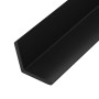 Eckige Leisten 5 Stück WPC schwarz 170 cm von vidaXL, Böden und Teppiche - Ref: Foro24-45020, Preis: 54,15 €, Rabatt: %