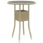 5-teiliges Gartenmöbel-Set aus synthetischem Rattan in Beige von , Gartensets - Ref: Foro24-3058470, Preis: 247,47 €, Rabatt: %