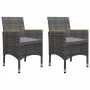 Juego de comedor de jardín de 5 piezas gris de , Conjuntos de jardín - Ref: Foro24-3068748, Precio: 357,08 €, Descuento: %