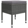 Juego de comedor de jardín de 5 piezas gris de , Conjuntos de jardín - Ref: Foro24-3068748, Precio: 357,08 €, Descuento: %